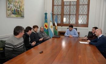 Imagen de la nota: Galli mantuvo una reunión sobre la instalación de un Parque Eólico