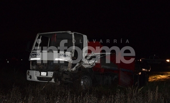 Imagen de la nota: Un herido tras fuerte choque entre dos camiones 