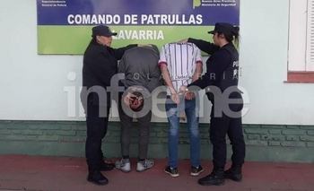 Imagen de la nota: Fueron atrapados luego de robar en una vivienda