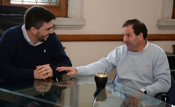 Imagen de la nota: El Intendente homenajeó a Juan Pablo Pompei