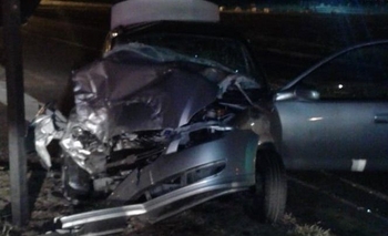 Imagen de la nota: Ruta 3: un muerto en impactante accidente