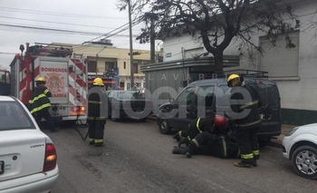 Imagen de la nota: Fuga en un equipo de gnc alertó a Bomberos Voluntarios