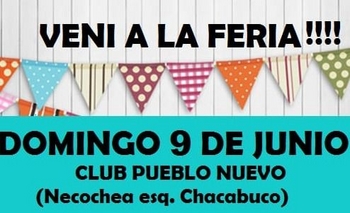 Imagen de la nota: Realizarán una feria solidaria a beneficio de un comedor