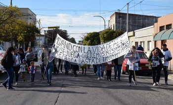 El reclamo por Alejandro y Santiago llegó a las calles  Imagen de la nota: El reclamo por Alejandro y Santiago llegó a las calles