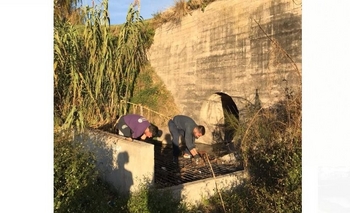 Imagen de la nota: Para imitar: jóvenes realizaron tareas de limpieza en el arroyo Tapalqué