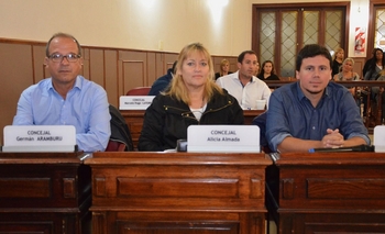 Imagen de la nota: Aguilera presentó proyecto para instalar semáforos