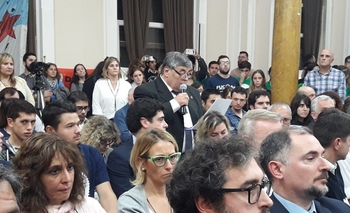 Imagen de la nota: Comenzó la Asamblea extraordinaria en Tandil