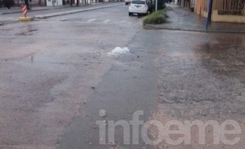 Imagen de la nota:  Denuncian importante pérdida de agua