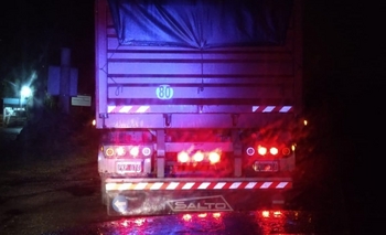 Cuatro camiones infraccionados por circular con lluvia Imagen de la nota: Cuatro camiones infraccionados por circular con lluvia