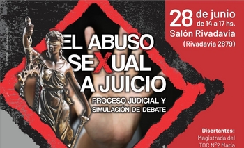 Charla sobre abuso sexual a juicio  Imagen de la nota: Charla sobre abuso sexual a juicio