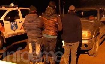 Imagen de la nota: Cazaban liebres y los demoraron: uno escapó