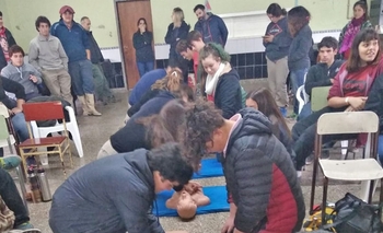 Imagen de la nota: Escuela Agropecuaria: realizaron una capacitación de RCP
