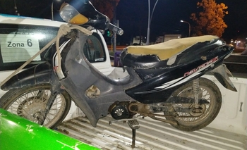 Imagen de la nota: Secuestran una moto por numerosas infracciones