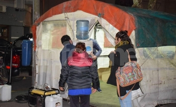 Imagen de la nota: Paritarias: Volvió la carpa de los municipales