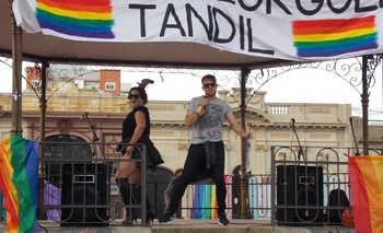 Imagen de la nota: “Madam Lú” brilló en la Marcha Regional del Orgullo en Tandil