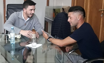 Imagen de la nota: Ezequiel Galli y Lucas Janson juntos en una reunión