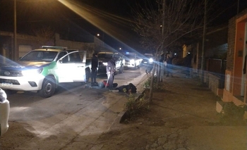 Imagen de la nota: Disturbios con la policía y un hombre herido