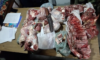 Recuperaron carne que había sido producto de abigeato Imagen de la nota: Recuperaron carne que había sido producto de abigeato