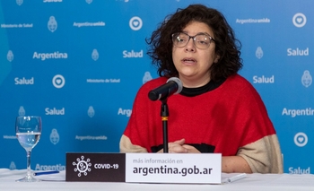 Para Vizzotti los contagios de la tercera ola van a bajar más rápido Imagen de la nota: Para Vizzotti los contagios de la tercera ola van a bajar más rápido