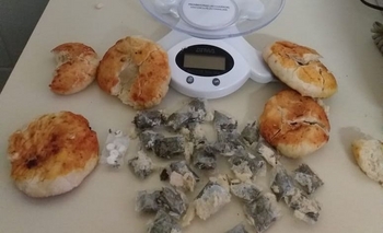 Intentaron ingresar droga en pizzetas y un caloventor Imagen de la nota: Intentaron ingresar droga en pizzetas y un caloventor