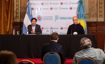 Kicillof le apuntó a Rodríguez Larreta y Vidal Imagen de la nota: Kicillof le apuntó a Rodríguez Larreta y Vidal