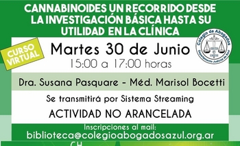 Imagen de la nota: Realizarán interesante charla sobre “cannabis medicinal”