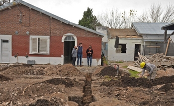 Imagen de la nota: Inicio la obra en la Escuela Secundaria Nº 7