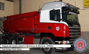 Imagen de la nota: Olavarría recibió un nuevo camión de bomberos