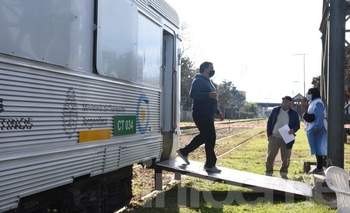 El Tren Sanitario ya atiende en Olavarría Imagen de la nota:  El Tren Sanitario ya atiende en Olavarría