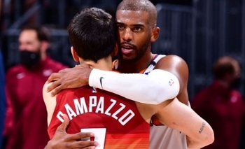 Imagen de la nota: Denver Nuggets fue barrido y Facundo Campazzo quedó afuera