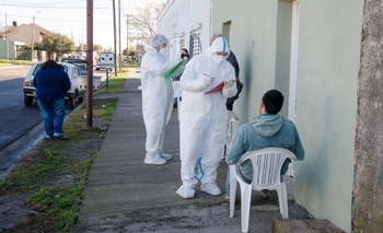 Imagen de la nota: Continúan los testeos de COVID en el Hipólito Yrigoyen