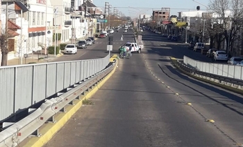 Imagen de la nota: Este jueves estará cortado el puente de la avenida Colón