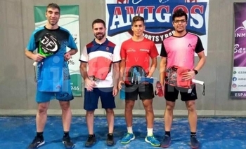 Estrenó el torneo de la Agrupación de Pádel Olavarriense Imagen de la nota: Estrenó el torneo de la Agrupación de Pádel Olavarriense