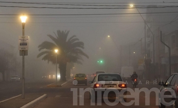 Atención: visibilidad reducida por niebla en Olavarría Imagen de la nota: Atención: visibilidad reducida por niebla en Olavarría