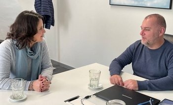 Imagen de la nota: Vergel visitó el Ministerio de Desarrollo Económico y Producción 