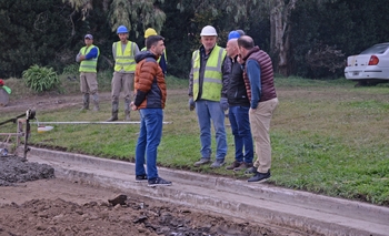 Imagen de la nota: El Intendente recorrió importantes obras en Colonia San Miguel