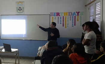 Imagen de la nota: Se realizó una charla informativa de Ojos en Alerta en Sierra Chica