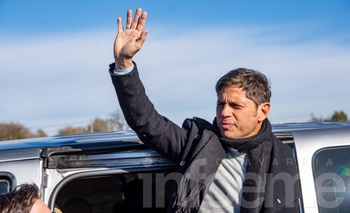 Imagen de la nota: Paro general: Kicillof está presente en la marcha y el Gobierno salió al cruce