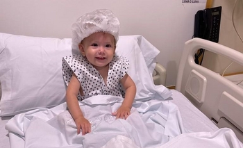 Imagen de la nota: Fátima, la pequeña que conmueve al país: cómo ayudarla