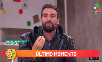 Imagen de la nota: Duro cruce entre Mauro Zárate y Flavio Azzaro: 