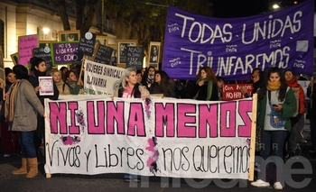 Imagen de la nota: Fotogalería: A 9 años del primer Ni Una Menos, Olavarría se movilizó