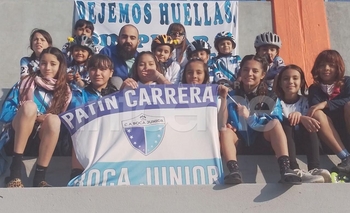 Imagen de la nota: Patín Carrera: Boca Junior e Hinojo estuvieron en Mar del Plata