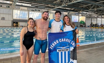 Imagen de la nota: Natación: Ferro compitió en Mar del Plata