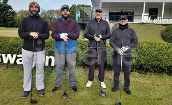 Hubo un Fourball Americana con festejo para Melo y Mantegazza Imagen de la nota: Hubo un Fourball Americana con festejo para Melo y Mantegazza