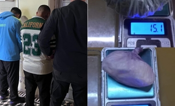 Imagen de la nota: Llevaban cocaína y los aprehendieron en el peaje de Hinojo