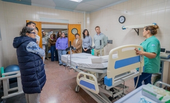 Imagen de la nota: El Hospital Municipal recibió un sillón de parto de última tecnología