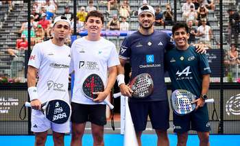 Imagen de la nota: Chingotto y Galán, rápido a las “Semis” del Major