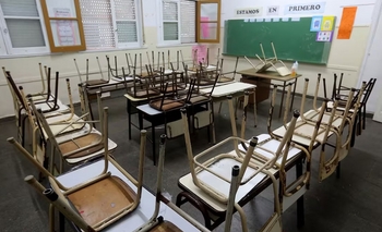 Imagen de la nota: Paro docente: alrededor del 60% de adhesión en Olavarría