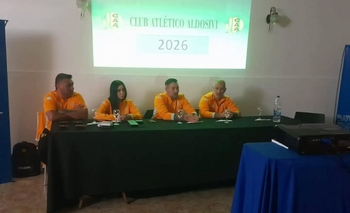 Imagen de la nota: Aldosivi probó jugadoras y dio una charla en la Ciudad