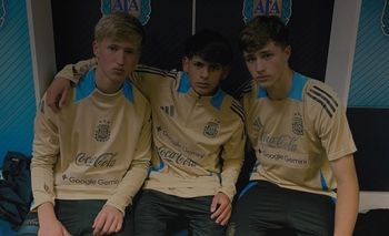 Imagen de la nota: Azato y Corrales ya entrenan con la Selección Argentina